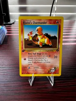 Pokemon Blaine's Charmander Gym Challenge #60 1st Edition NM/LP - Image 1