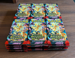 Pokemon TCG Mega Evolutions Ascended Heroes Factory Sealed 60 Loose Pack Lot! - Image 1