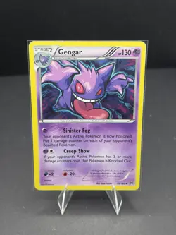 Pokemon TCG- XY: Breakthrough (2015) Gengar 60/162 Holo Rare - Image 1