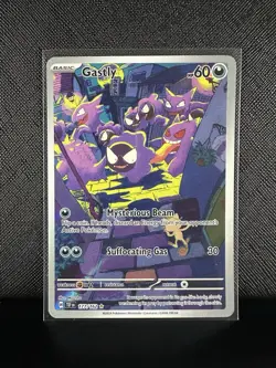The Pokemon Company Gastly 177/162 SV05 Temporal Forces Illus Rare Holo Basic - Image 1