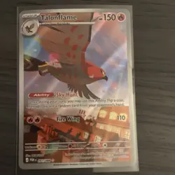 Pokemon Talonflame 091/088 BREAKpoint Stage 2 Fire 150 HP Rare Holo Full Art - Image 1