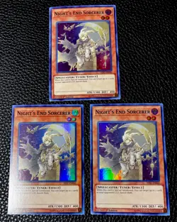Night’s End Sorcerer (X3) HISU-EN040 (New) Yugioh 1st Edition - Image 1