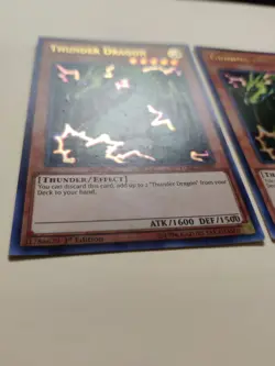 2x Thunder Dragon LCKC-EN067 Ultra Rare 1st Edition LP - Image 4