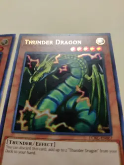2x Thunder Dragon LCKC-EN067 Ultra Rare 1st Edition LP - Image 5