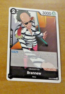 ONE PIECE ENGLISH CARD GAME ST19 CARTE Brannew OP03-089 EN ST JCC NM - Image 1