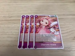 OP11-065 Playset 4 x Charlotte Anana English UC One Piece TCG Card Game - Image 1