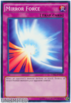 Yugioh! - Mirror Force X - LDK2-ENY35 - UNLimited Ed. - NM/M - Image 1