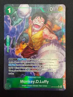 Monkey.D.Luffy (OP16-034 R) Parallel/Alt ENGLISH - One Piece - Image 1