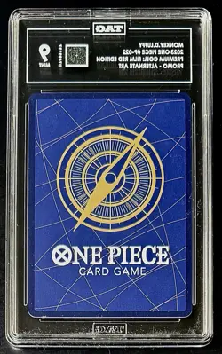 TAG 9 One Piece P-022 P - Monkey.D.Luffy - Alt Art - EN - Foil- Film Red Edition - Image 2