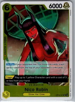 Nico Robin OP09-107 English Emperors in the New World - One Piece Card - NM - Image 1
