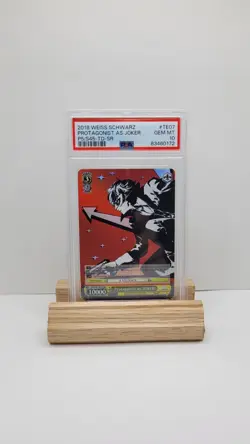 Persona 5 Protagonist as Joker P5/S45-TD-SR Weiss Schwarz PSA 10 Gem Mint Pop 2! - Image 1