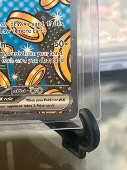 Pokemon Gholdengo EX TCG Prismatic Evolutions Card 164/131 NM Condition - Image 5