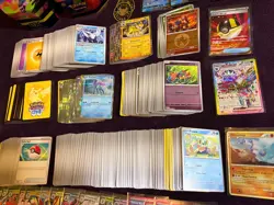 Pokemon Card Bulk Bundle Joblot 1180 Cards English & JP Holos Reverses Hits - Image 3