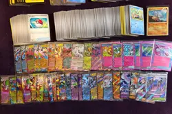 Pokemon Card Bulk Bundle Joblot 1180 Cards English & JP Holos Reverses Hits - Image 4