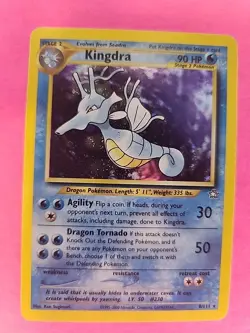 Kingdra Neo Genesis Holo Pokemon Card WOTC NM - Image 1