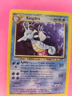 Kingdra Neo Genesis Holo Pokemon Card WOTC NM - Image 2
