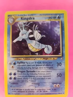 Kingdra Neo Genesis Holo Pokemon Card WOTC NM - Image 3
