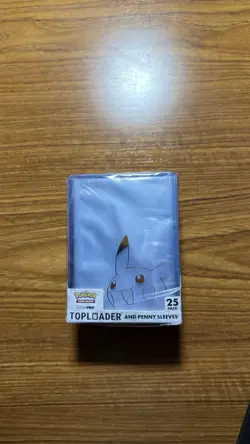 Pikachu TOPLOADER® and PENNY SLEEVES® Combo Pack for the Pokemon Trading Card Ga - Image 3
