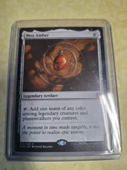 MTG Mox Amber Dominaria Mythic Rare Card Regular Rare - Image 1