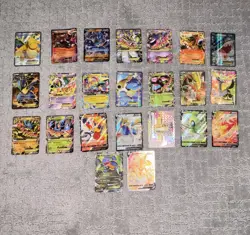 Pokemon TCG 23-Card Lot EX/Mega/V - Image 1