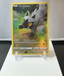 Poochyena GG33/GG70 Ultra Rare Crown Zenith Pokemon Card - Image 1