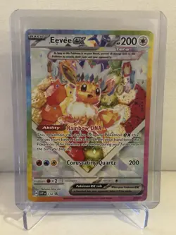 Pokemon Eevee ex 174 SV: Scarlet & Violet Promo Cards ENG Holo Promo EX - Image 1