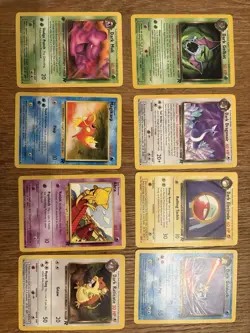 Nintendo Pokemon TCG Team Rocket 2000 28-Card Lot Abra Dark Dragonair + - Image 1