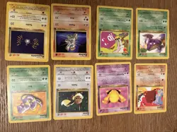 Nintendo Pokemon TCG Team Rocket 2000 28-Card Lot Abra Dark Dragonair + - Image 2