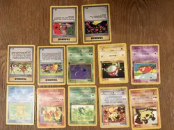 Nintendo Pokemon TCG Team Rocket 2000 28-Card Lot Abra Dark Dragonair + - Image 3