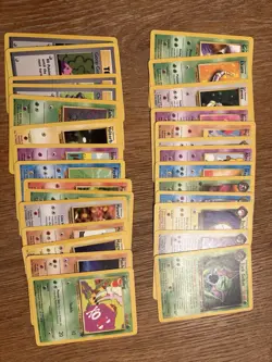 Nintendo Pokemon TCG Team Rocket 2000 28-Card Lot Abra Dark Dragonair + - Image 4