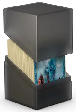 Ultimate Guard Boulder 100+ Onyx Deck Case Standard Size New Card Storage Box - Image 4