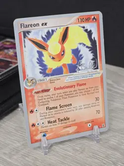 Pokemon Card Flareon ex 108/113 World Championship 2006 Delta Species Non Holo - Image 1
