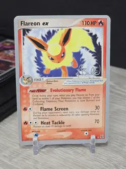 Pokemon Card Flareon ex 108/113 World Championship 2006 Delta Species Non Holo - Image 3