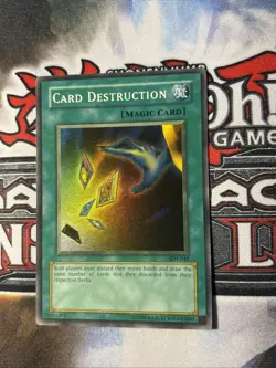 Card Destruction SDY-042 SDY Super Rare HEAVY FADED ERROR Yu-Gi-Oh NM - Image 3