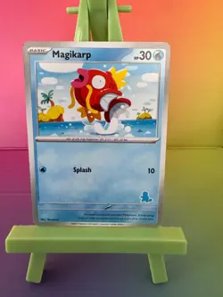 Magikarp My First Battle Deck EXCLUSIVE Squirtle Stamp Pokemon Card 2023 - Image 1