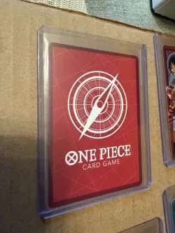 One Piece ST30-001 Luffy & Ace Leader Alternate Art Parallel ENG Full Art Card - Image 3