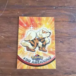 Topps Blue Label Pokemon Tv Animation Edition Card #59 Arcanine Pokemon - Image 1