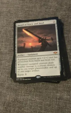 Sword of Sinew and Steel Modern Horizons Regular - Image 1