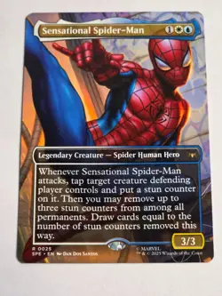 MTG - Sensational Spider-Man Borderless - Marvel: Spider-Man - Image 1