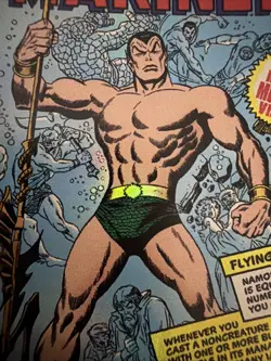 Namor The Sub-Mariner 0391 (Borderless Foil) Rare Marvel Super Heroes - Image 3