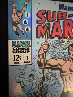 Namor The Sub-Mariner 0391 (Borderless Foil) Rare Marvel Super Heroes - Image 5