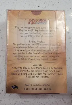 Brand New Sealed Magic: The Gathering Time Spiral Theme Deck – Reality Fracture - Image 2