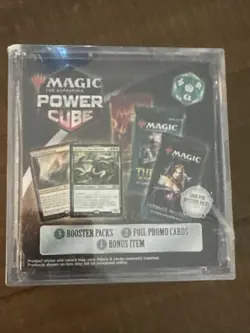 Magic the Gathering Power Cube - 3 Boosters, 2 Foils, 1 Bonus Item (Sealed) - Image 1
