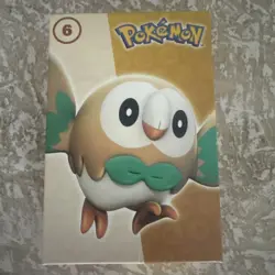 2022 McDonalds Happy Meal Toys Pokemon Match Battle Booster Card #6 Sealed Pack - Image 2
