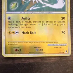 Pokemon TCG Jolteon 45/95 Call of Legends Reverse Holo Uncommon 80 HP Stage 1 EN - Image 3