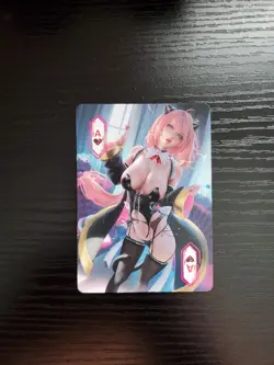 Goddess Story Waifu Card - ACG Poker 2 - Ace of Hearts - Anya Forger - Image 1