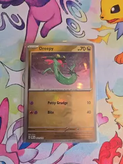 Pokemon TCG Dreepy Master Ball Pattern 071/131 Prismatic Evolutions Holo Card - Image 1