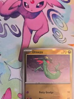 Pokemon TCG Dreepy Master Ball Pattern 071/131 Prismatic Evolutions Holo Card - Image 2