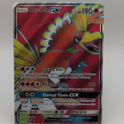 Ho-Oh GX 131/147 Pokemon Tcg Burning Shadows Full Art NM - Image 1