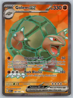 Pokemon Scarlet & Violet 151 - Golem EX 189 Full Art - Image 1